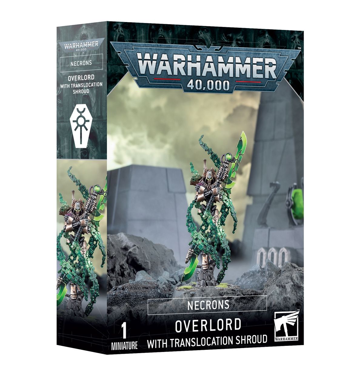Necrons: Overlord + Translocation Shroud-1
