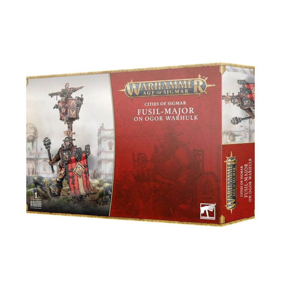 Cities of Sigmar: Major On Ogor Warhulk-1