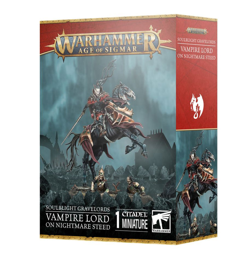 Soulblight Gravelords: Vampire Lord On Nightmare Steed-1