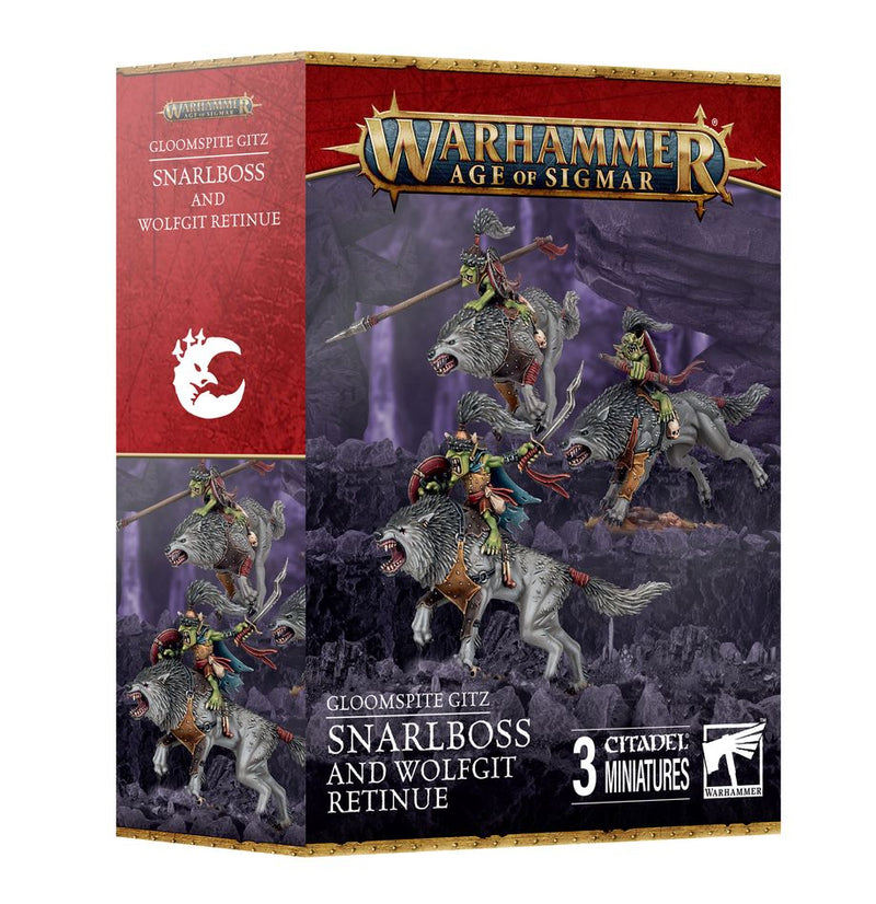 Gloomspite Gitz: Snarlboss & Wolfgit Retinue-1
