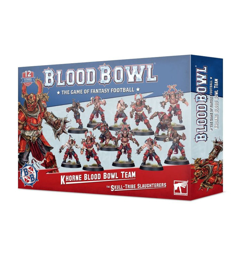 Khorne Blood Bowl Team - Skull-tribe Slaughterers-1