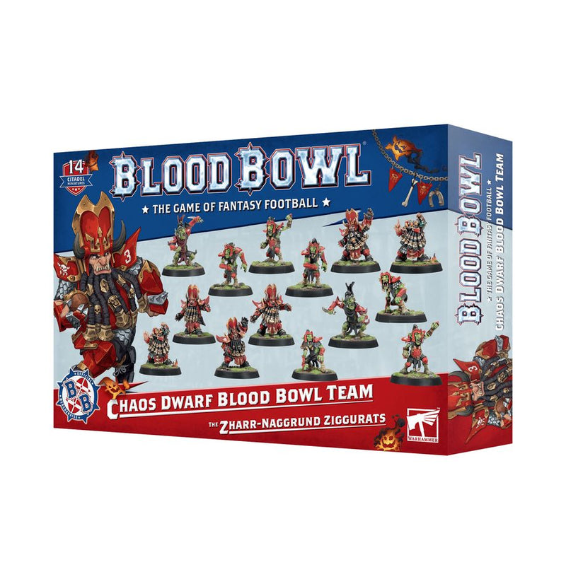 Chaos Dwarf Blood Bowl Team: The Zharr-Naggrund Ziggurats-1