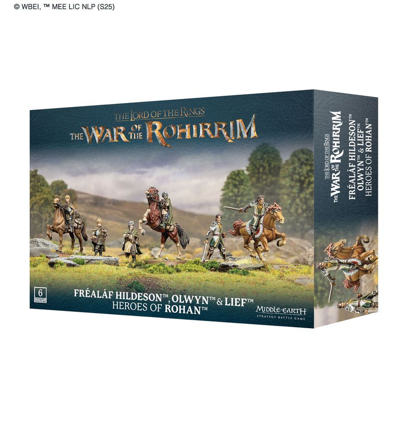 Middle-Earth Strategy Battle Game: Fréaleáf Hildeson & Olwyn & Lief-1