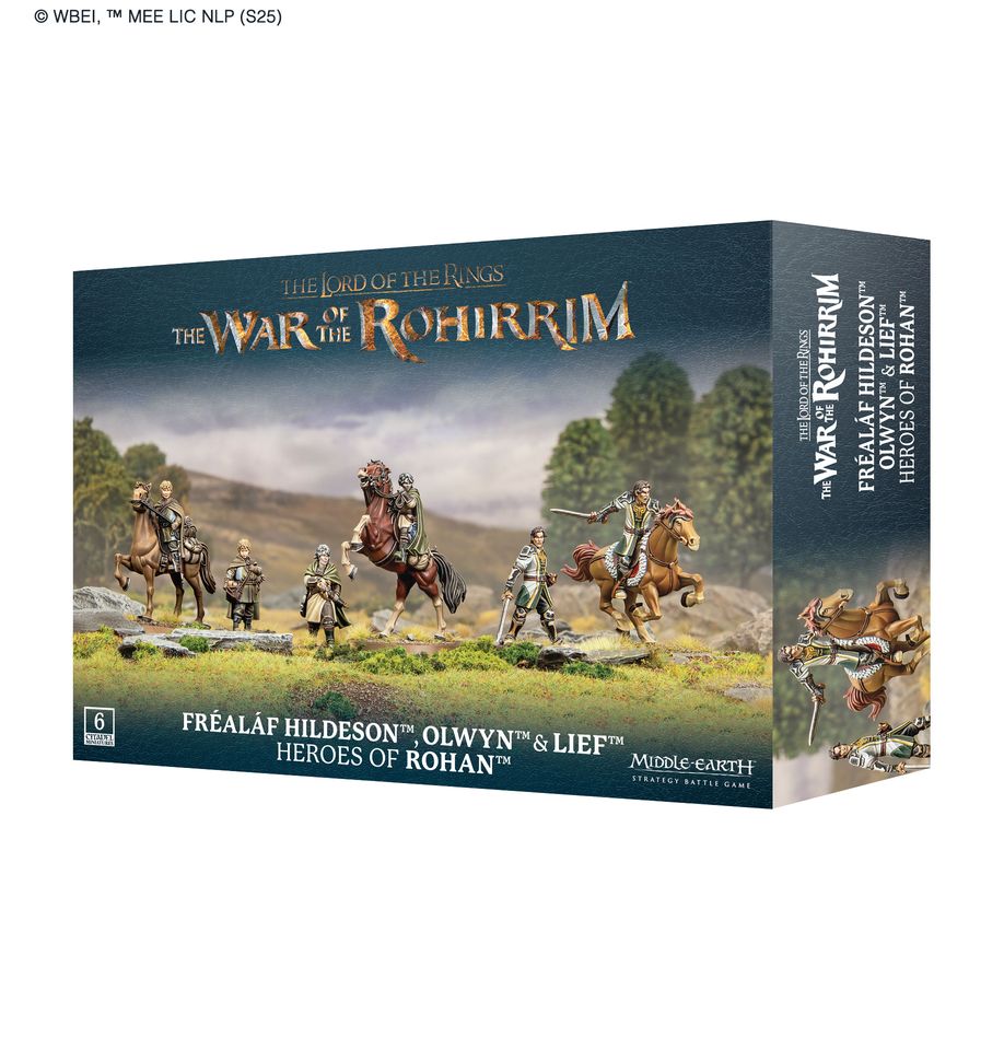 Middle-Earth Strategy Battle Game: Fréaleáf Hildeson & Olwyn & Lief
