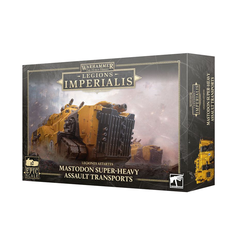 Legions Imperialis: Mastodon Super-Heavy Assault Transports-1