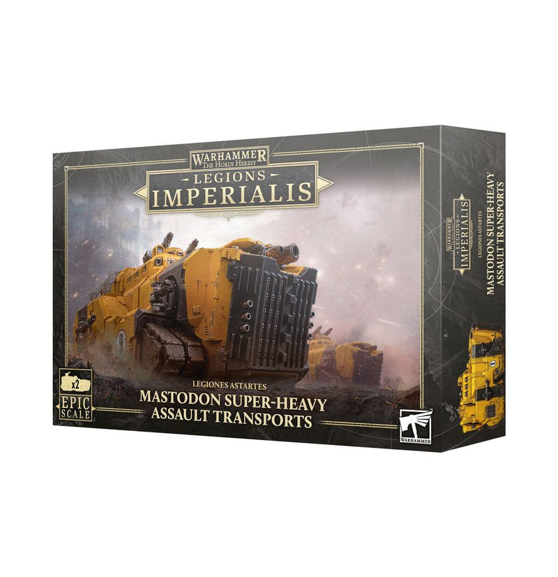 Legions Imperialis: Mastodon Super-Heavy Assault Transports-1