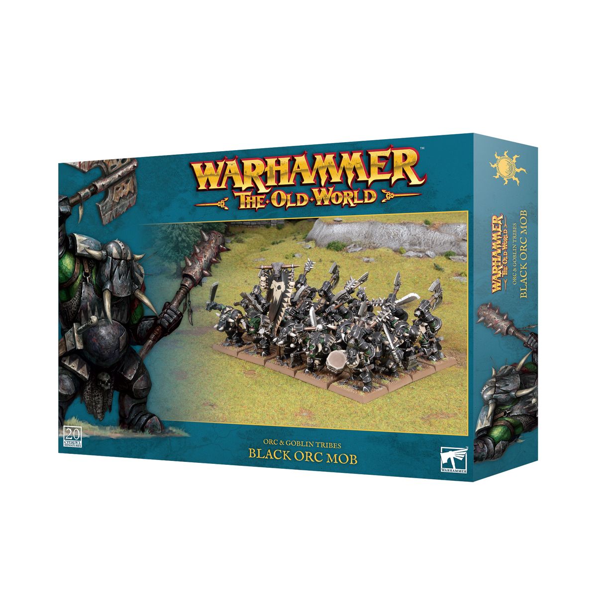 Orc & Goblin Tribes: Black Orc Mob-1