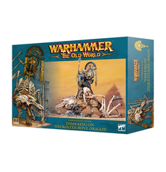 Tomb Kings Of Khemri: Tomb King On Necrolith Bone Dragon-1