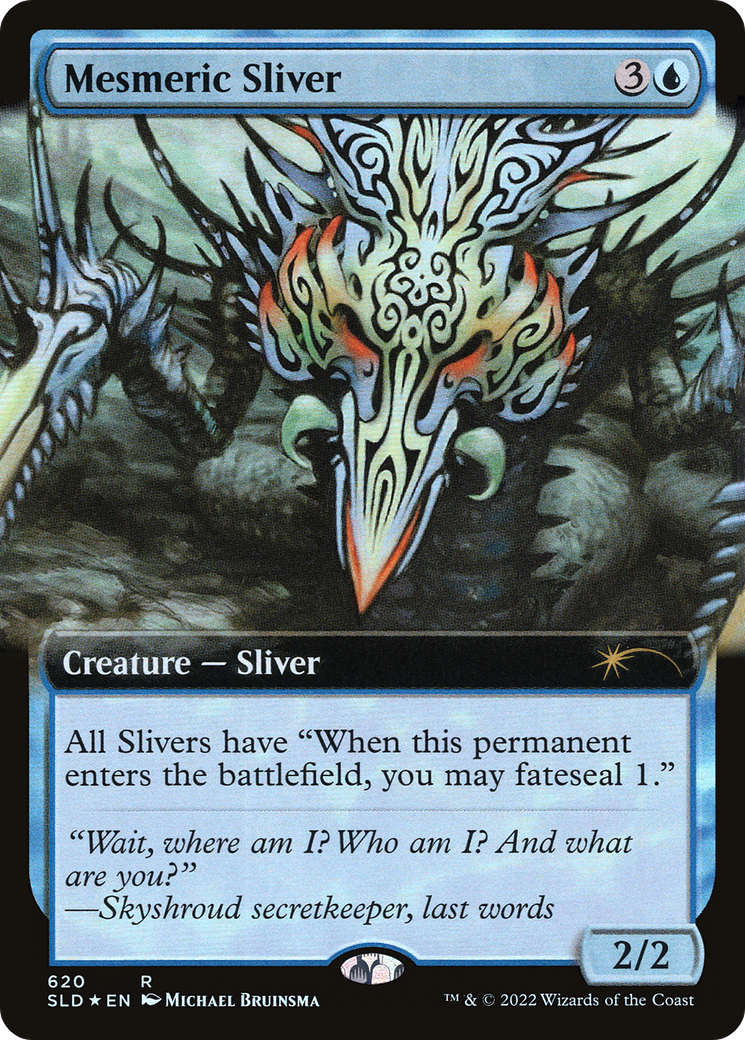 Mesmeric Sliver (Extended Art) [Secret Lair Drop Series]-1
