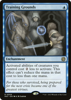 Training Grounds (MAT-009) - March of the Machine: The Aftermath Foil-1