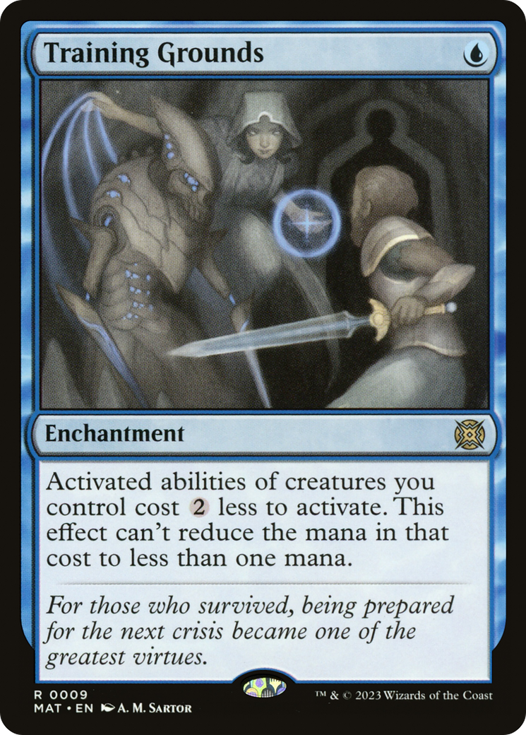 Training Grounds (MAT-009) - March of the Machine: The Aftermath Foil-1