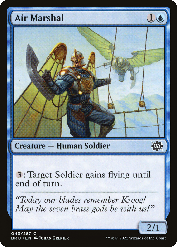 Air Marshal [The Brothers' War]-1