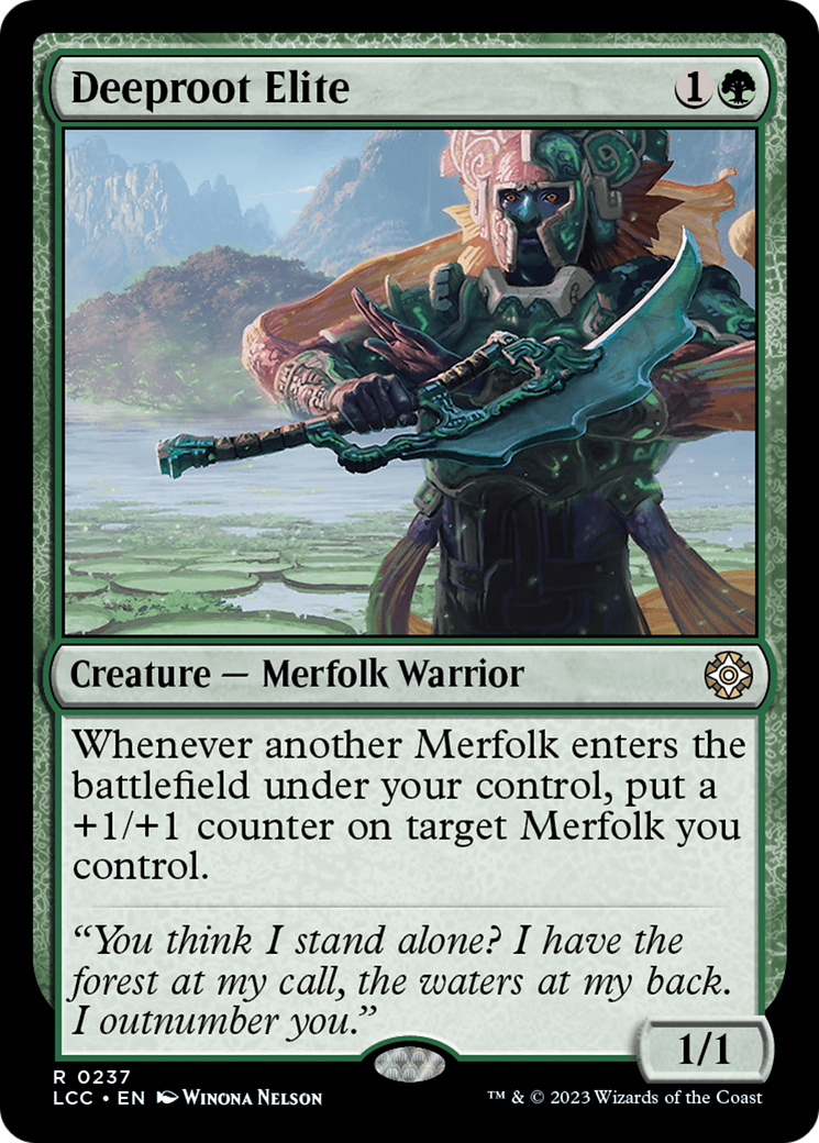 Deeproot Elite [The Lost Caverns of Ixalan Commander]-1
