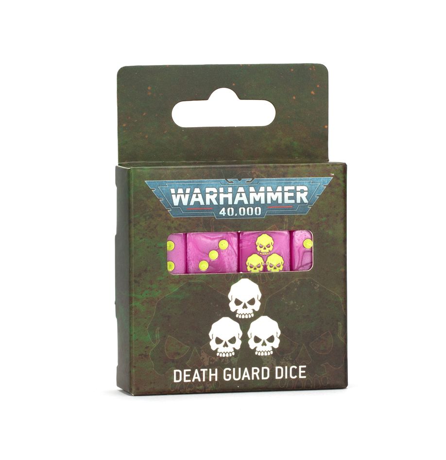 Warhammer 40000: Death Guard Dice Set-1