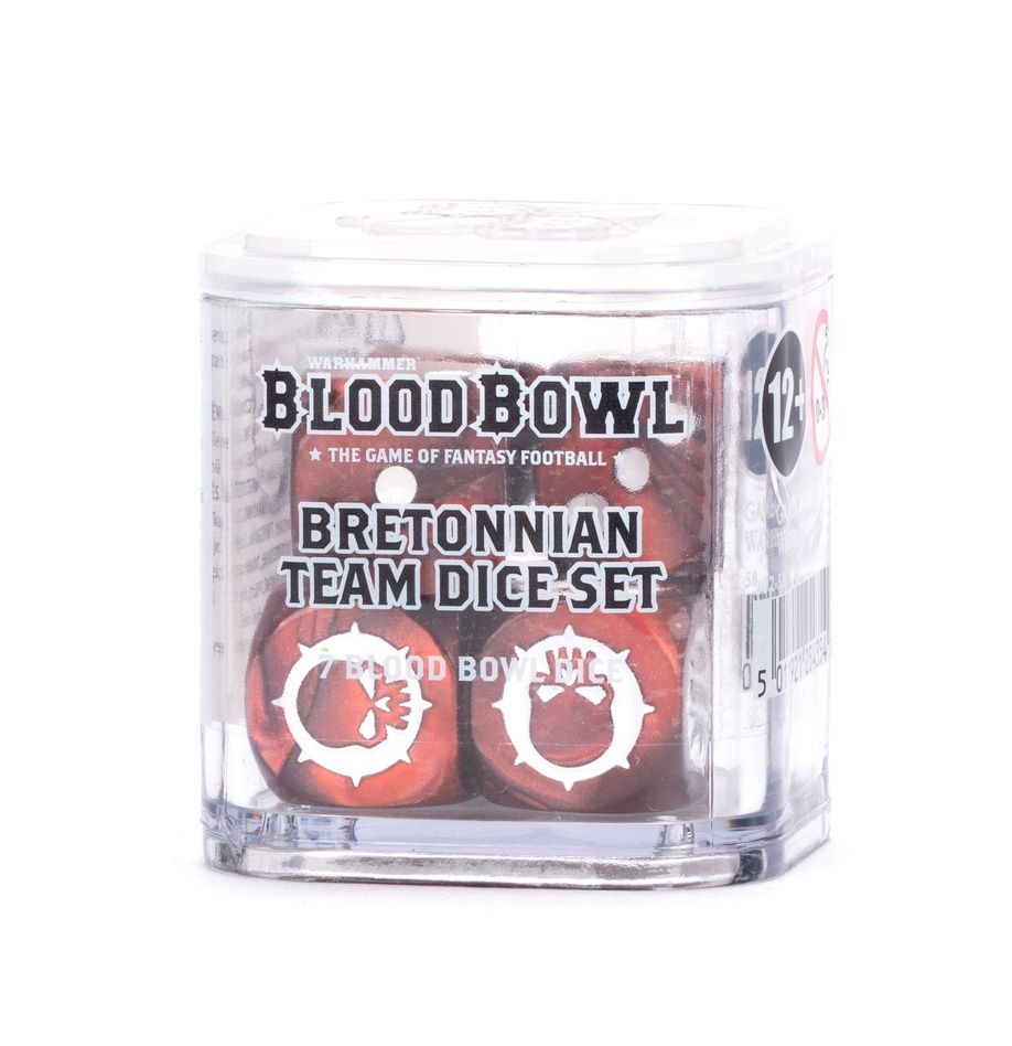 Blood Bowl: Bretonnian Team Dice Set-1