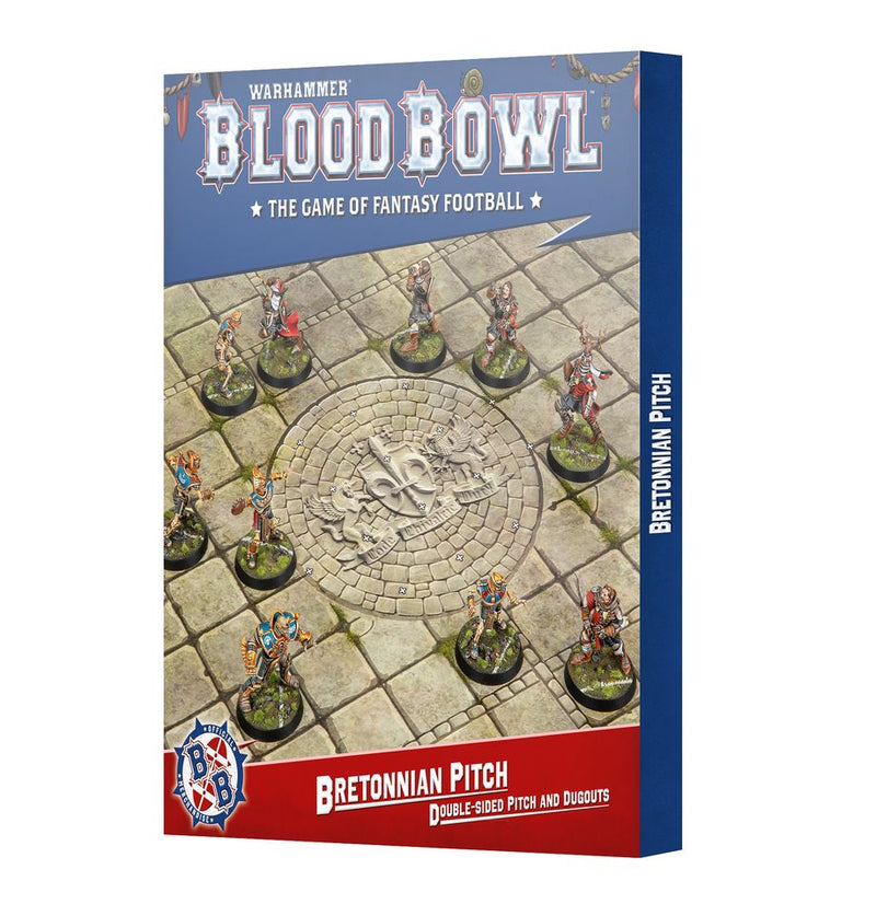 Blood Bowl: Bretonnian Team Pitch & Dugouts-1
