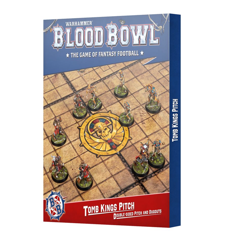 Blood Bowl: Tomb Kings Team Pitch & Dugouts-1