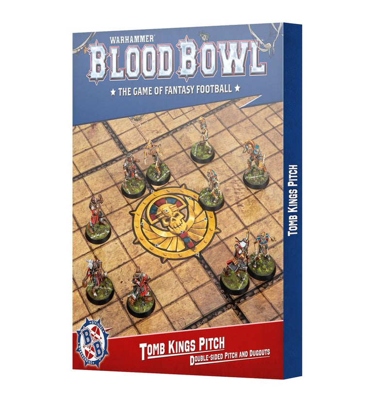 Blood Bowl: Tomb Kings Team Pitch & Dugouts-1