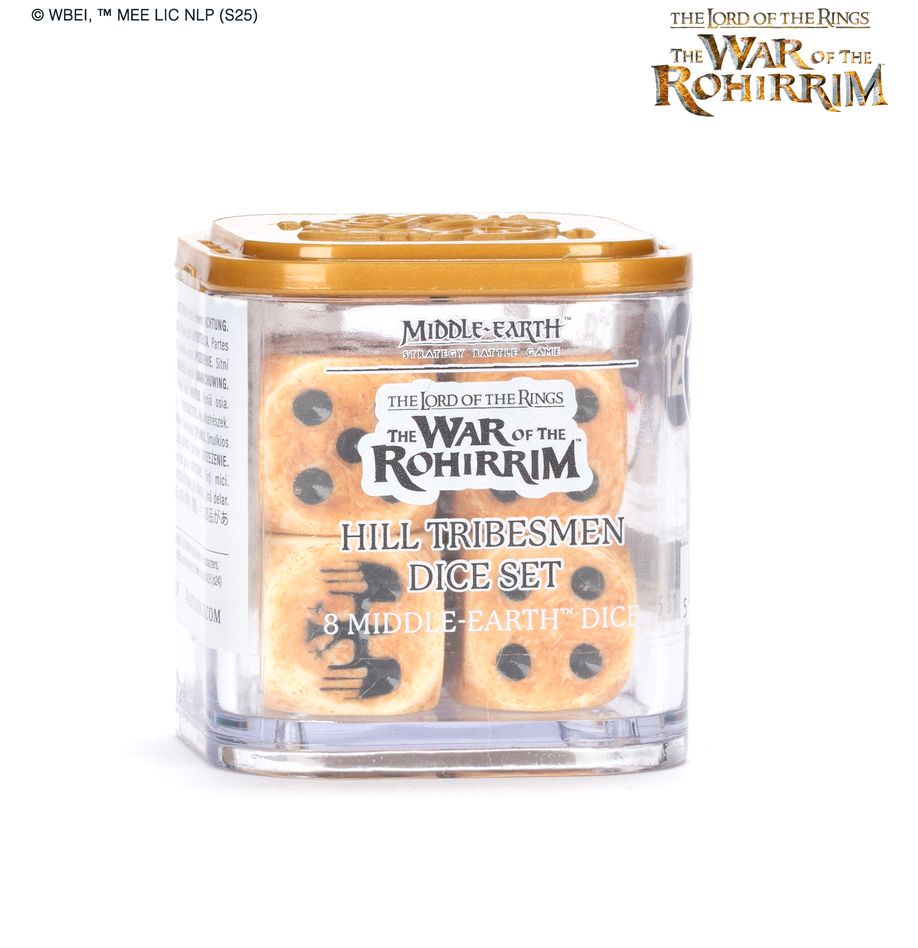 Middle-Earth Strategy Battle Game:hill Tribesmen Dice Set