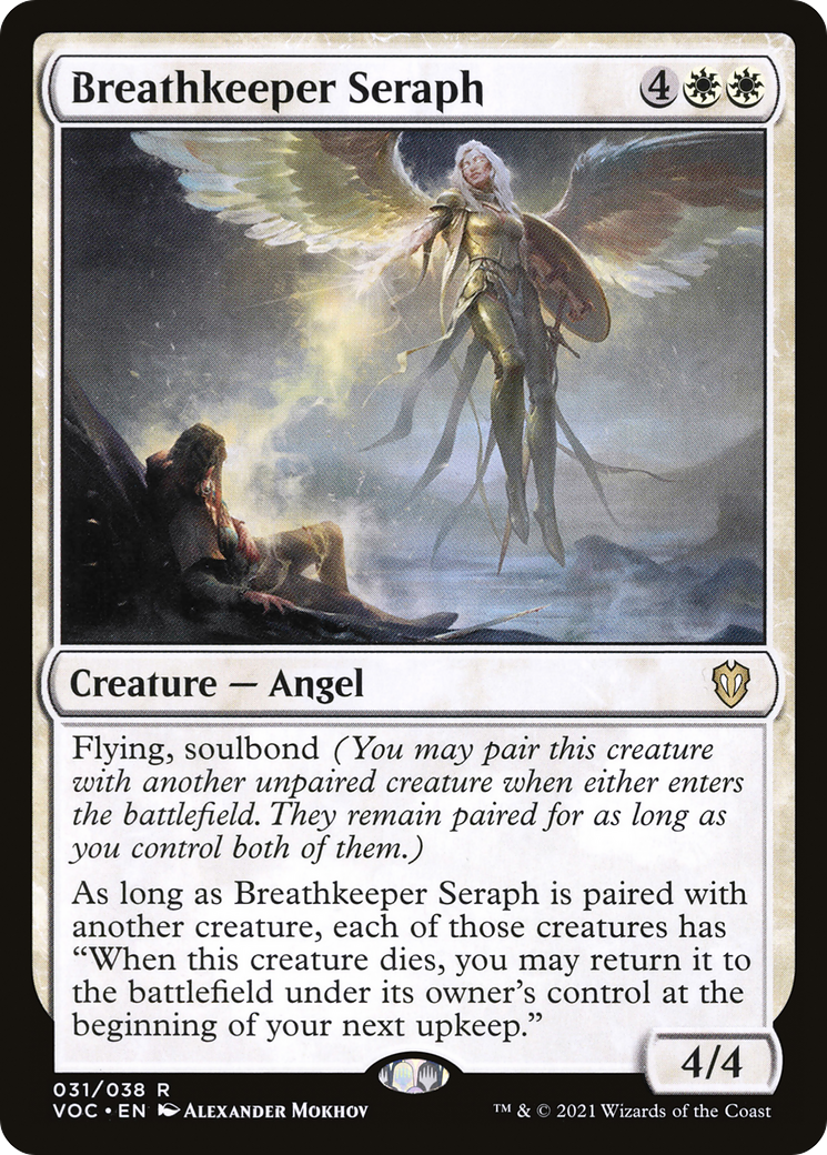 Breathkeeper Seraph [Innistrad: Crimson Vow Commander]-1