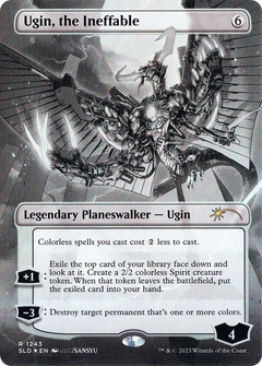 Ugin, the Ineffable (Borderless) (SLD-1243) - Secret Lair Drop (Borderless) Foil-1