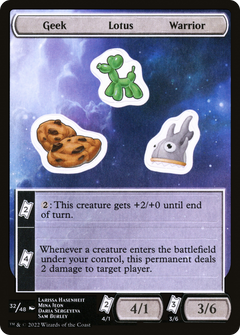 Geek Lotus Warrior [Unfinity Stickers]-1