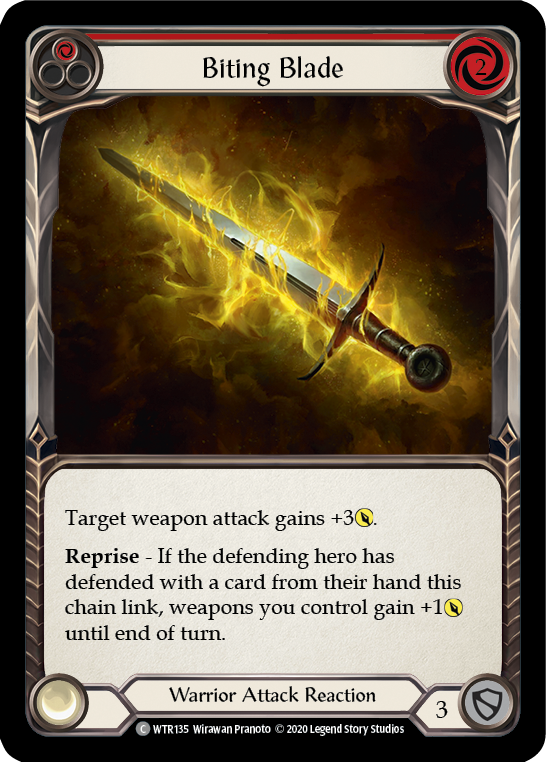 Biting Blade (Red) [U-WTR135] (Welcome to Rathe Unlimited)  Unlimited Normal-2