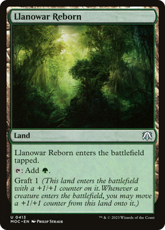 Llanowar Reborn [March of the Machine Commander]-1