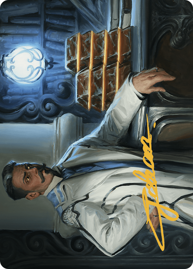Baron Bertram Graywater // Baron Bertram Graywater (AOTJ-019) - Outlaws of Thunder Junction Art Series (Borderless)-3