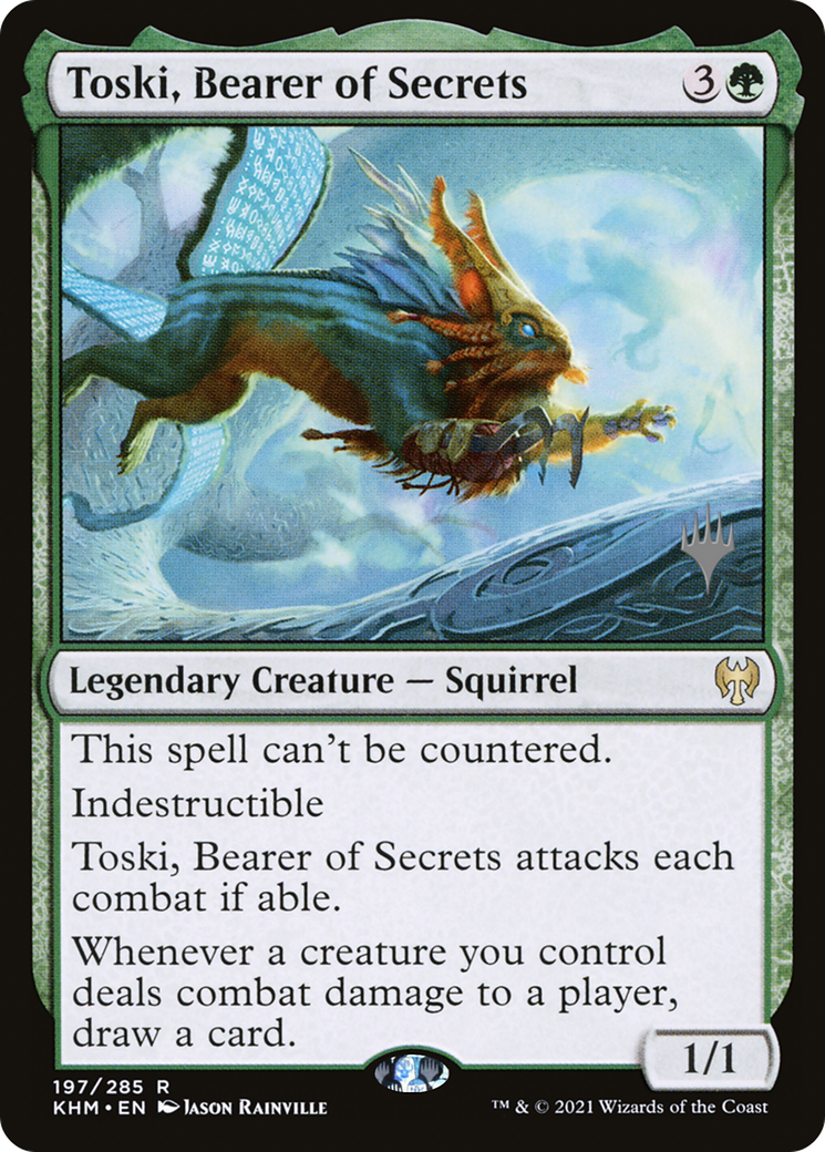 Toski, Bearer of Secrets (Promo Pack) [Kaldheim Promos]-1