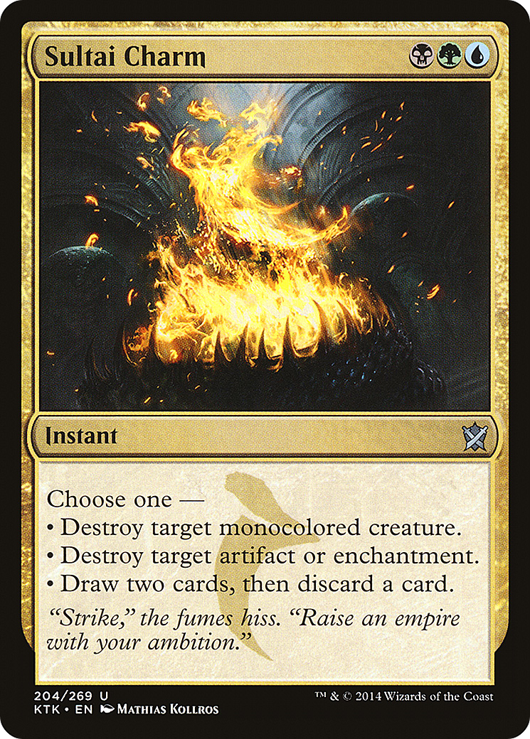 Sultai Charm [Khans of Tarkir]-1