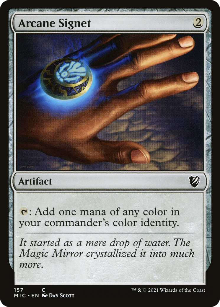 Arcane Signet [Innistrad: Midnight Hunt Commander]-1