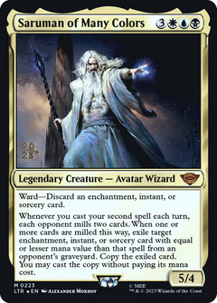 Saruman of Many Colors [The Lord of the Rings: Tales of Middle-Earth Prerelease Promos]-1