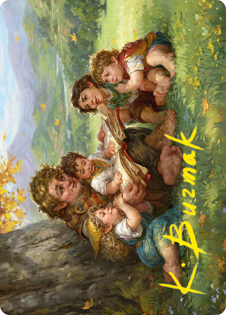 Samwise Gamgee // Samwise Gamgee (ALTR-019) - Tales of Middle-earth Art Series (Borderless)-1