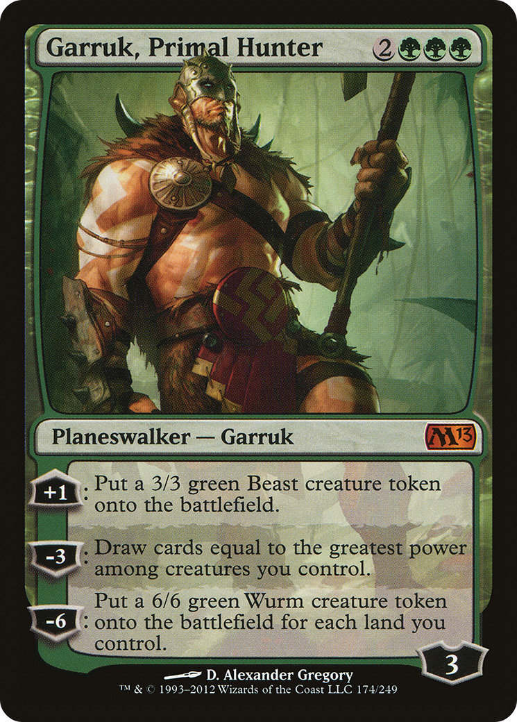 Garruk, Primal Hunter [Magic 2013]-1