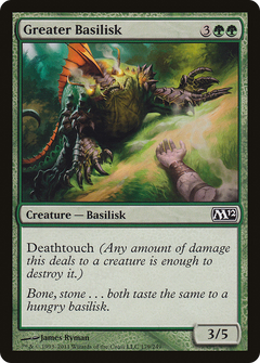 Greater Basilisk [Magic 2012]-1