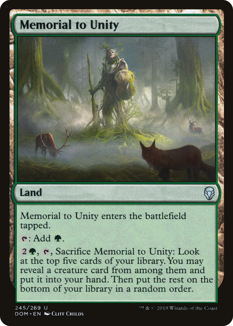Memorial to Unity [Dominaria]-1