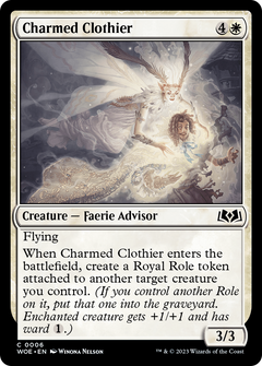 Charmed Clothier [Wilds of Eldraine]-1