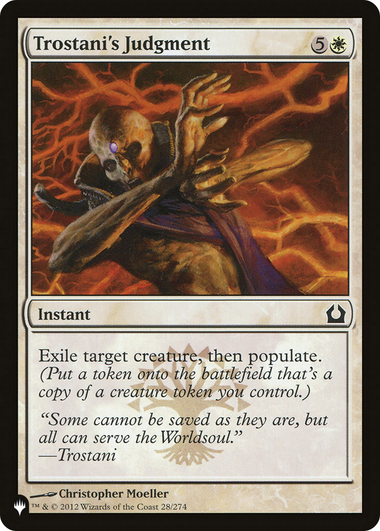 Trostani's Judgment (LIST-28/274) - The List-1