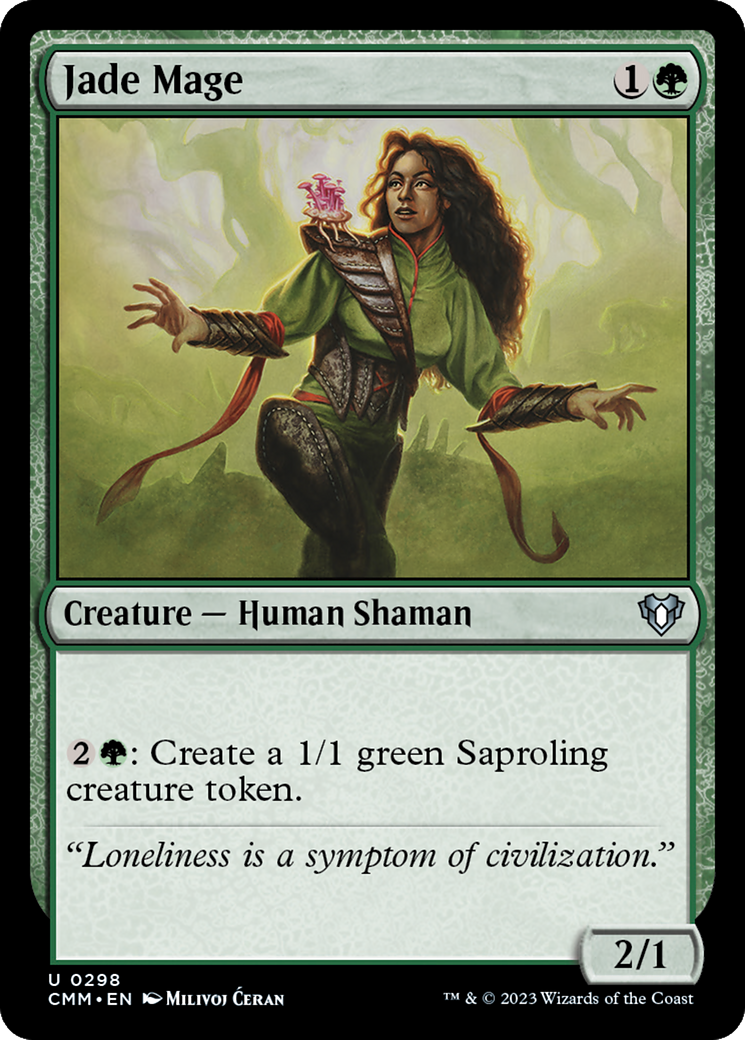 Jade Mage [Commander Masters]-1