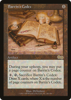 Barrin's Codex [Urza's Saga]-1