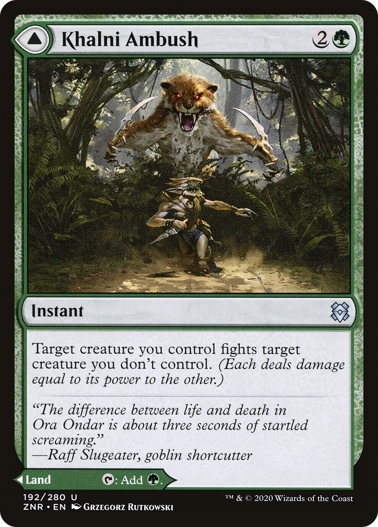 Khalni Ambush // Khalni Territory [Zendikar Rising]-3