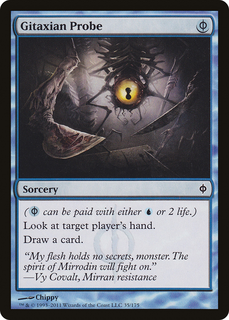 Gitaxian Probe [New Phyrexia]-1