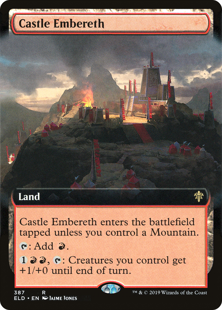 Castle Embereth (Extended Art) [Throne of Eldraine]-1