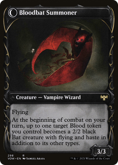Voldaren Bloodcaster (Showcase) (VOW-298) - Innistrad: Crimson Vow: (Showcase, Double Faced Transform)-2