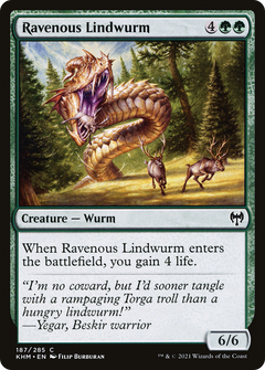 Ravenous Lindwurm [Kaldheim]-1