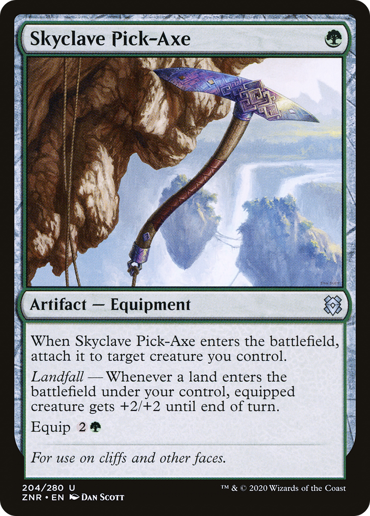 Skyclave Pick-Axe [Zendikar Rising]-1