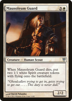 Mausoleum Guard [Duel Decks: Sorin vs. Tibalt]-3