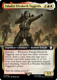 Paladin Elizabeth Taggerdy (Extended Art) (Surge Foil) [Fallout]-1