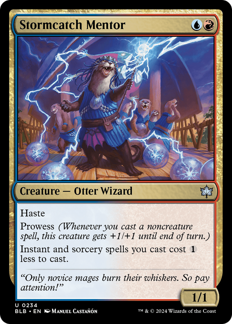 Stormcatch Mentor [Bloomburrow]-1